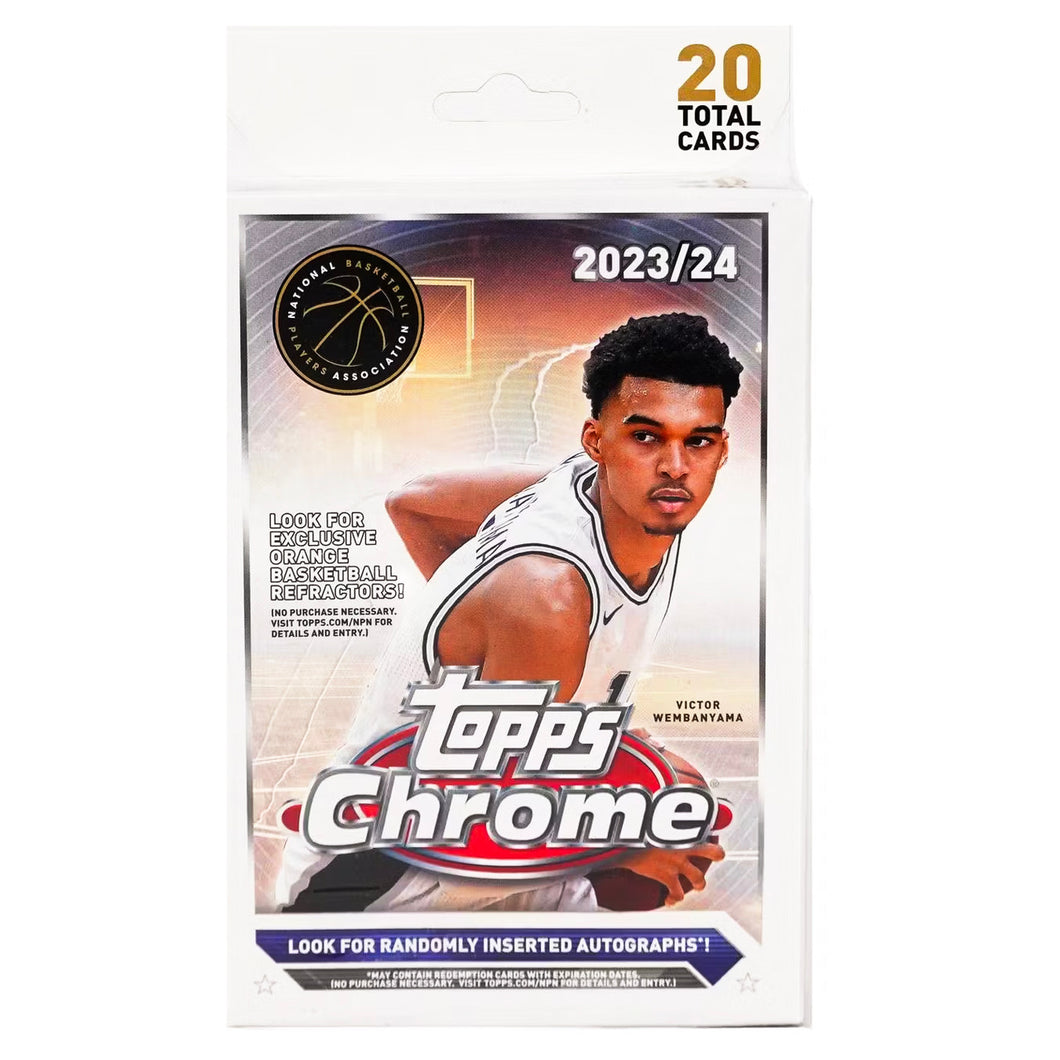 2023/24 Topps Chrome Basketball Hanger Booster Break